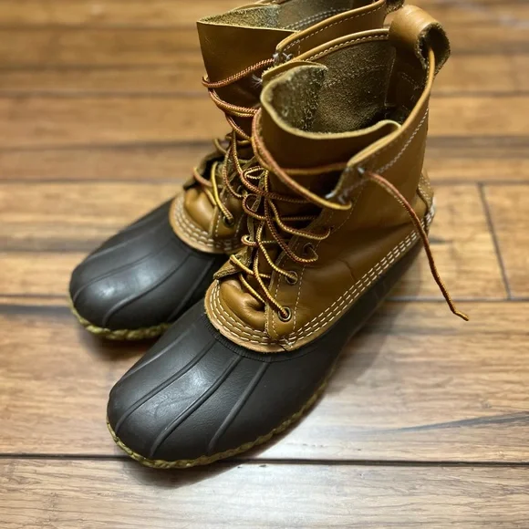 L.L Bean Leather Duckboots - Picture 3 of 6
